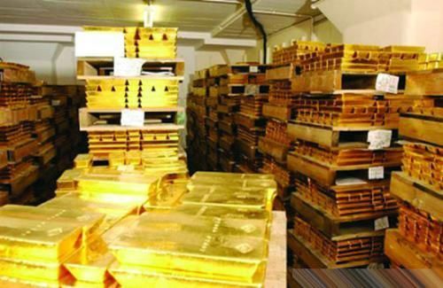 Крупнейшее хранилище золота под землей США