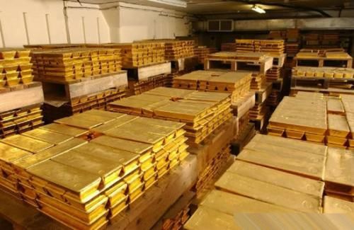 Крупнейшее хранилище золота под землей США