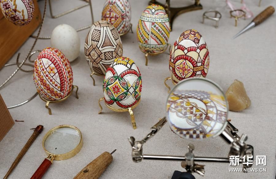 Оригинальные пасхальные яйца от украинского художника