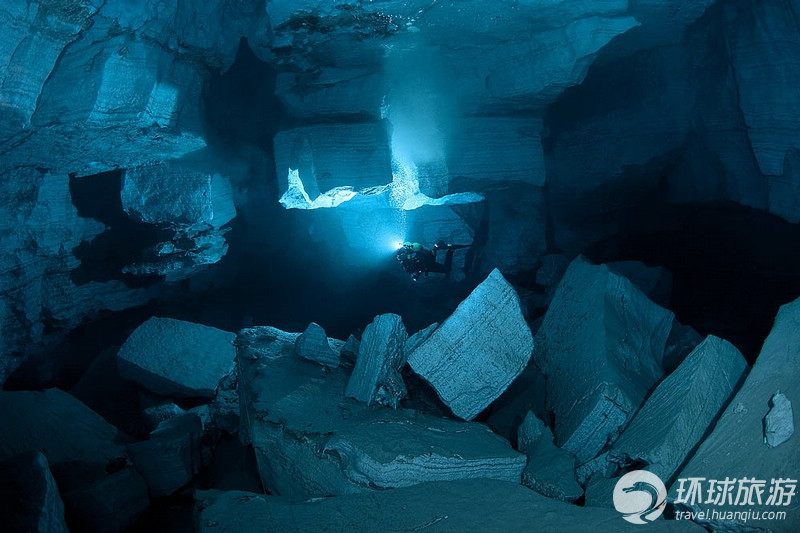 Самая длинная подводная пещера России – Ординская пещера