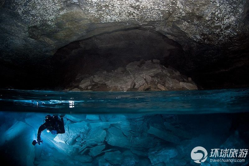 Самая длинная подводная пещера России – Ординская пещера