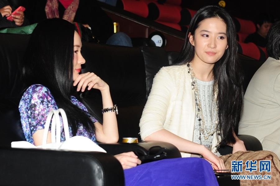 Китайские звезды на премьере фильма «Титаник» 3D-версии5