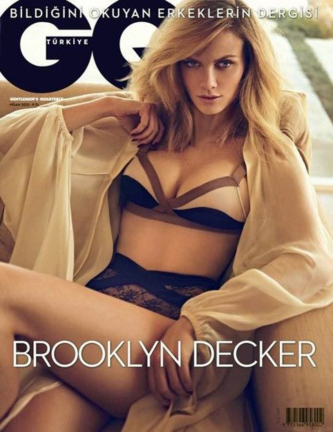 Супермодель Бруклин Деккер попала на обложку «GQ»