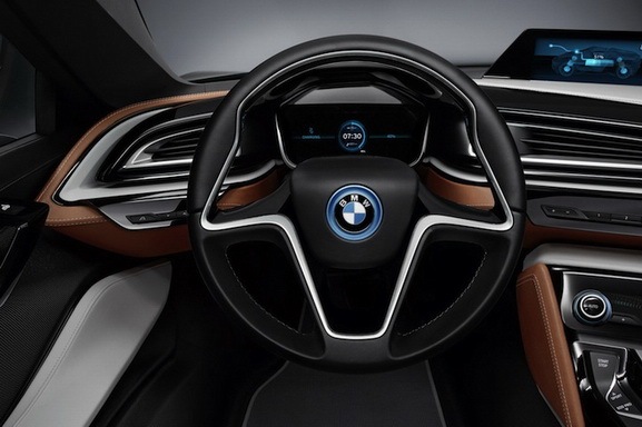 Фото: концепт-кар BMW i8 Spyder