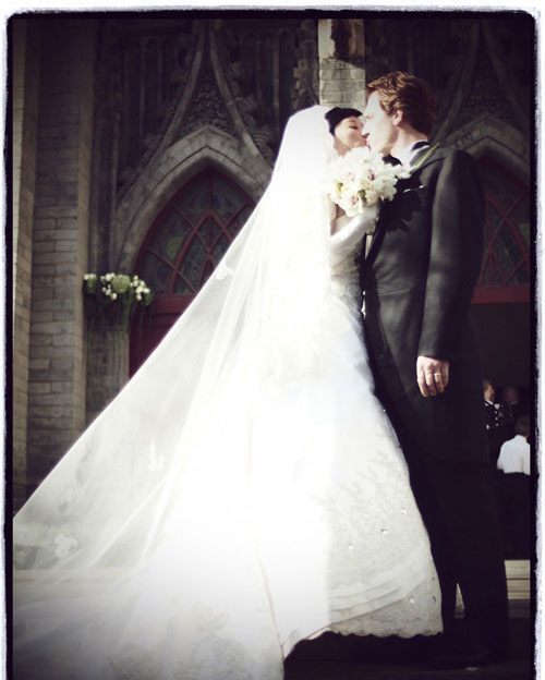 Свадьба Юань Ли и ее американского мужа