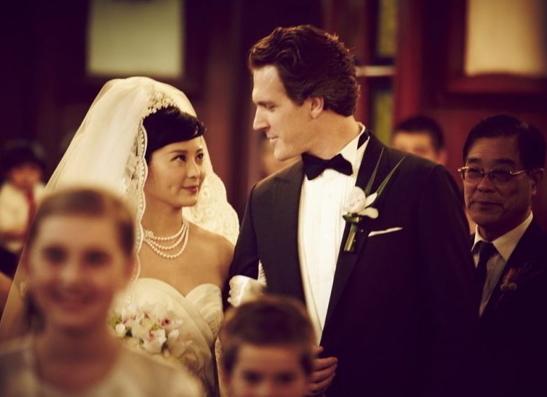 Свадьба Юань Ли и ее американского мужа