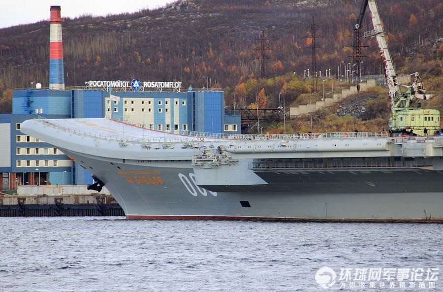 Знаменитый авианосец «Адмирал Кузнецов» после многолетнего ремонта7