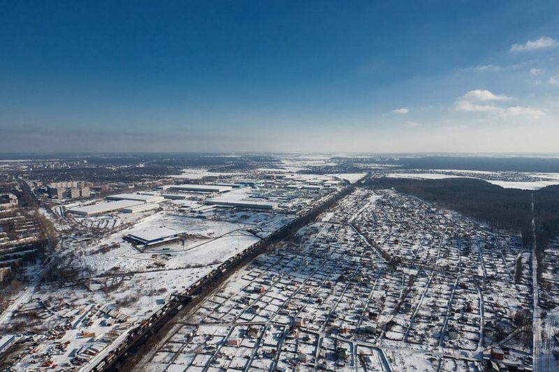 Москва с высоты птичьего полета