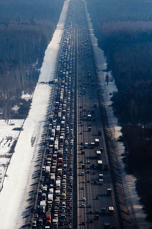 Москва с высоты птичьего полета