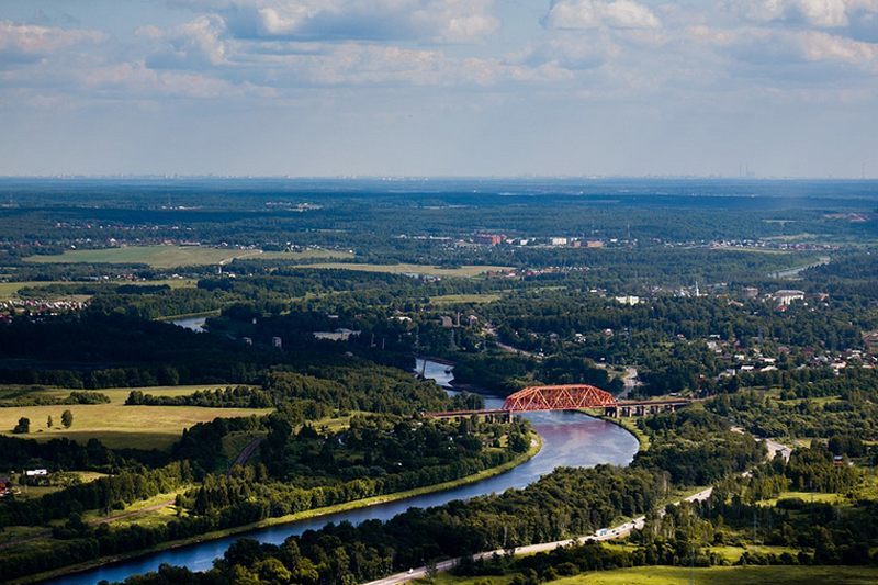 Москва с высоты птичьего полета