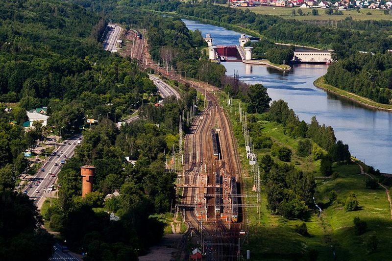 Москва с высоты птичьего полета