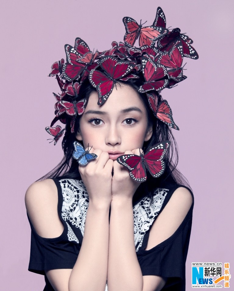 Angelababy в стиле цыганки 5