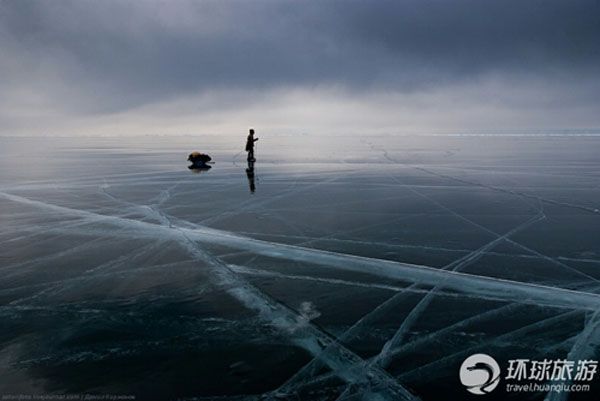 Сказочные ледяные пейзажи Байкала