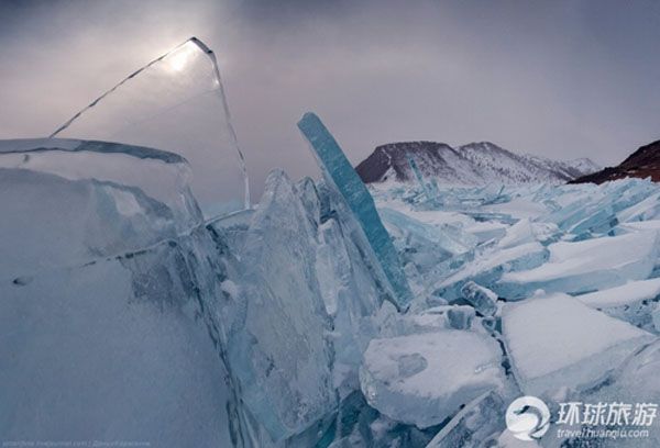 Сказочные ледяные пейзажи Байкала