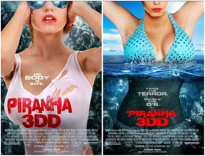 Афиши фильма «Piranha 3DD»