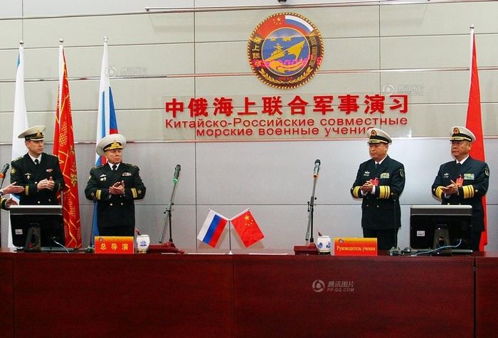 Начались совместные военно-морские учения Китая и России «Морское взаимодействие-2012» в Желтом море