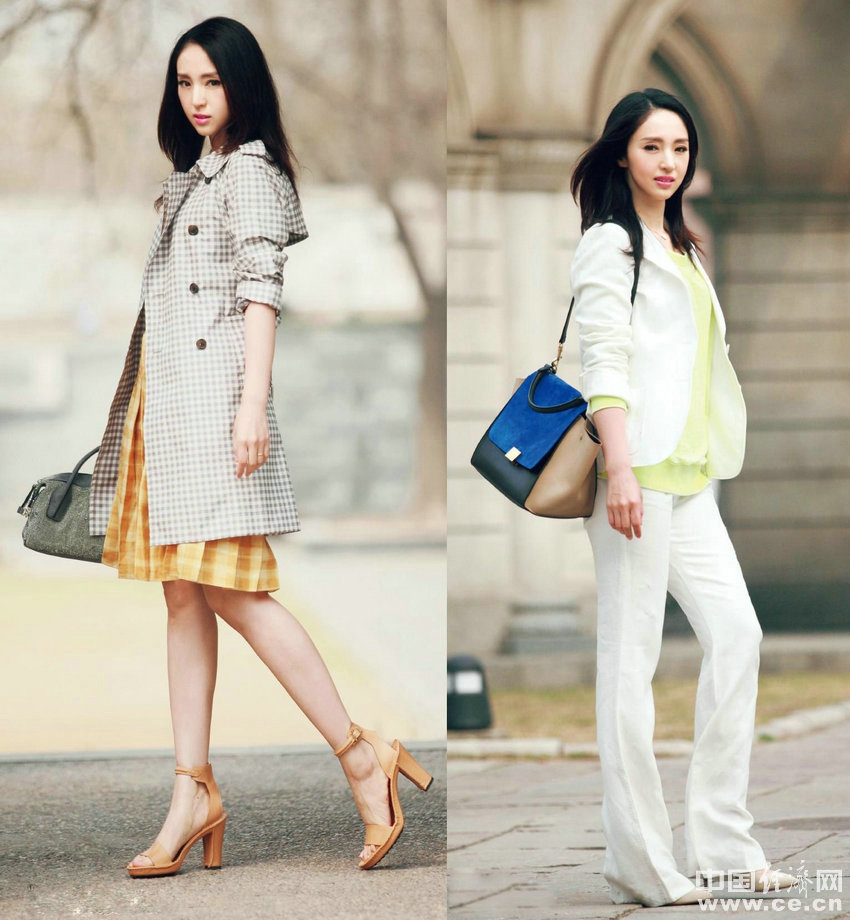 Модные наряды китайской актрисы Дун Сюань 2