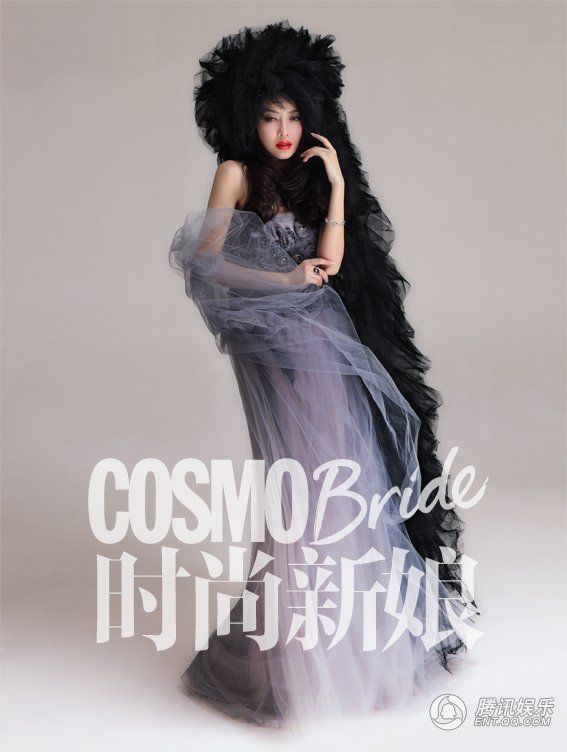Тайваньская модель Сюн Дайлинь в свадебных снимках