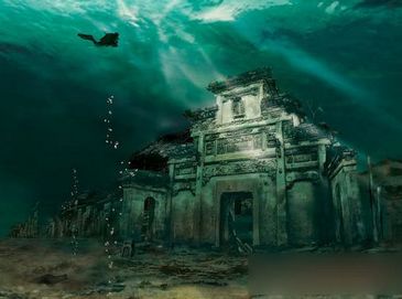 Древний город – на дне озера Цяньдаоху