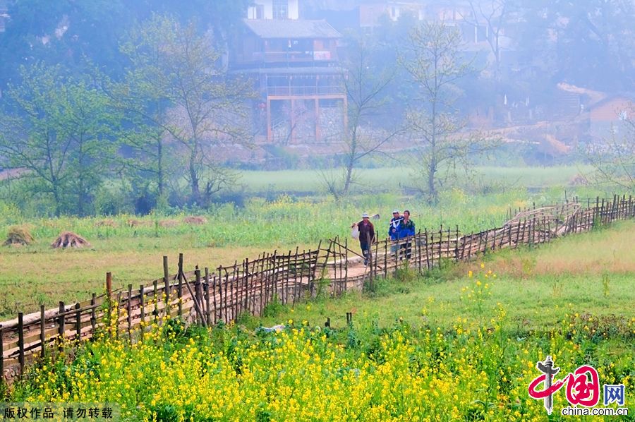 Земной рай за пещерами - деревня Бамэй