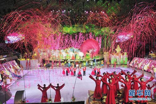 Церемония открытия Китайского международного анимационного фестиваля: Российский балет на льду и китайское ушу боролись за первенство 