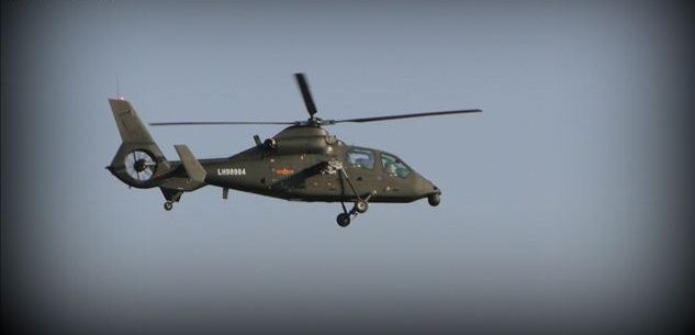 Высококачественные снимки китайского ударного вертолета «WZ-19»