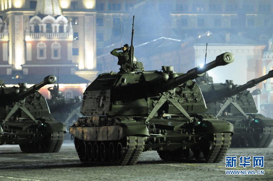 Накануне дня победы в России 