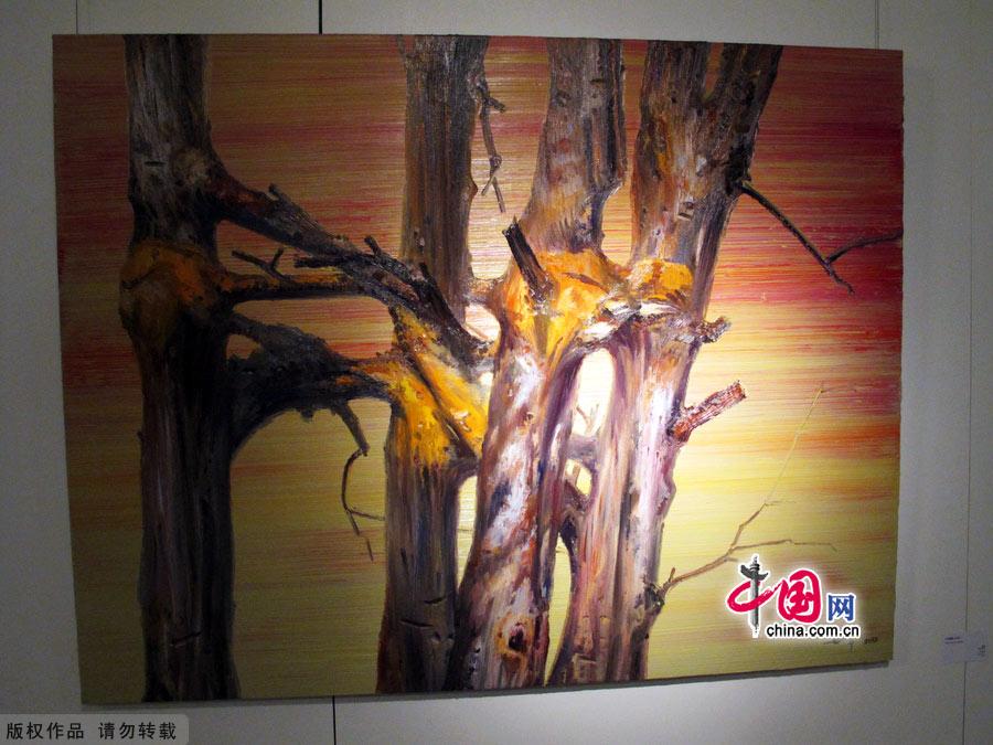 Картины в Пекинском арт-районе 798