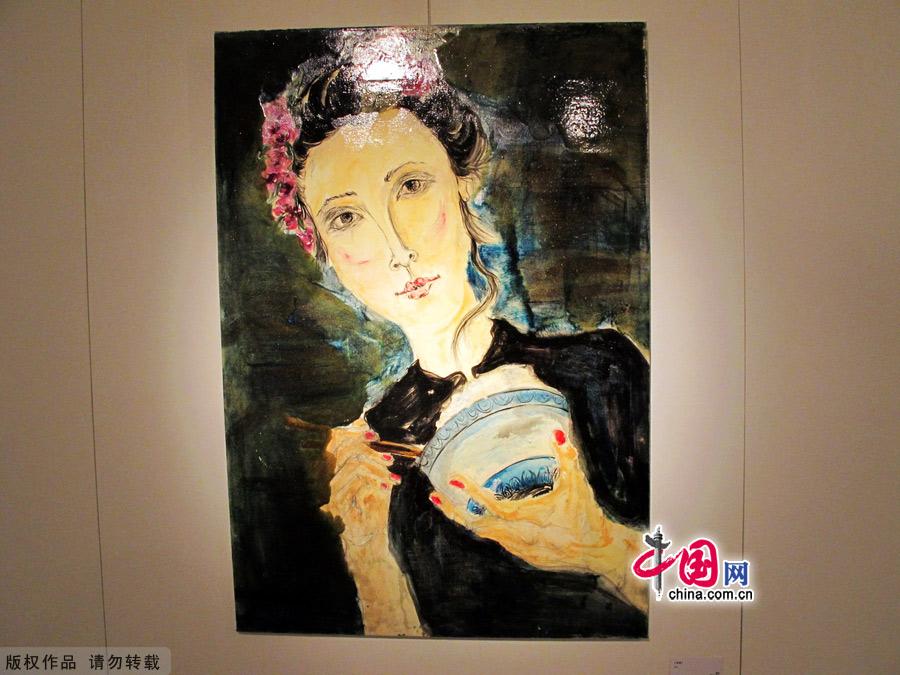 Картины в Пекинском арт-районе 798