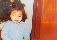 Фото Мисс Сянгана Ли Цзясинь в детстве