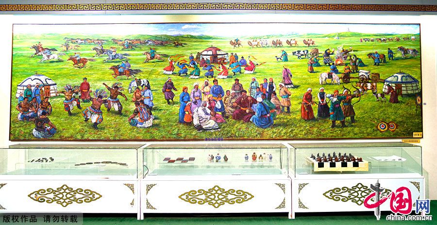Посещение Хорчинского музея во Внутренней Монголии