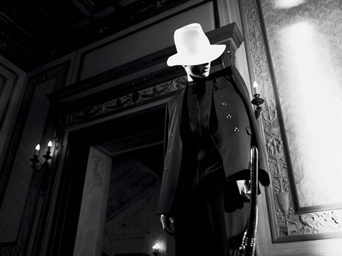 Рекламные фотографии бренда «Dior Homme» на 2012 г.