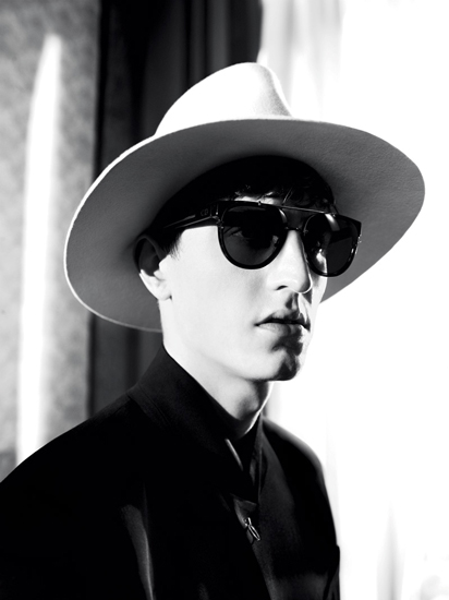 Рекламные фотографии бренда «Dior Homme» на 2012 г.