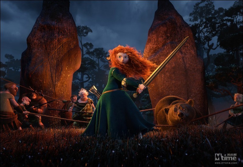 Новые кадры из мультфильма «Смелость» (Brave 2012)1