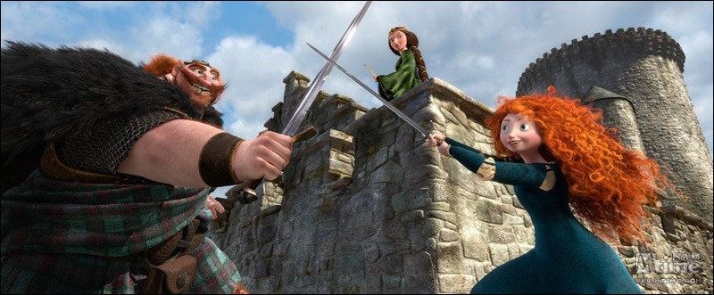 Новые кадры из мультфильма «Смелость» (Brave 2012)2