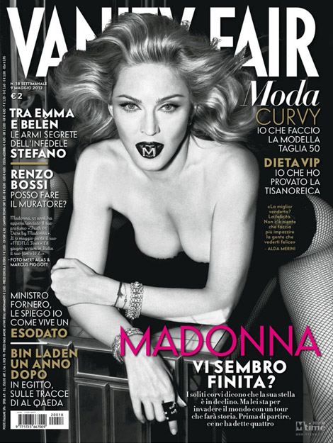 Мадонна попала на обложку «Vanity Fair» итальянской версии