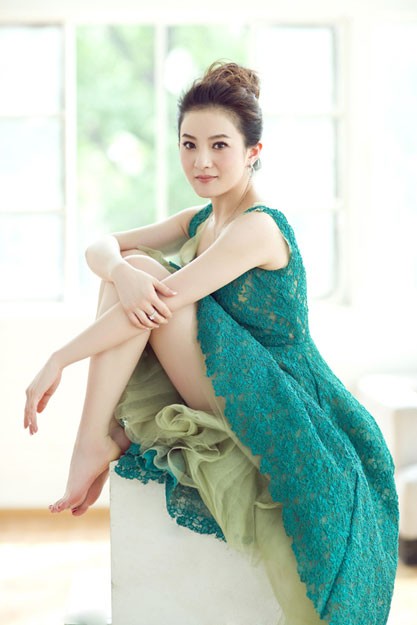 Свадебные фотографии актрисы Цзинь Мин4