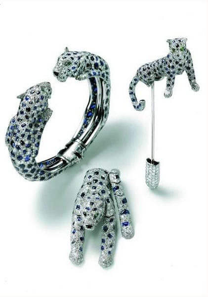 Оригинальные ювелирные украшения в виде животных от «Cartier» 1
