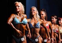Женщины на чемпионате Европы по бодибилдингу 2012