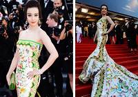 Каннский кинофестиваль: звезда Фань Бинбин в дорогом платье «китайский фарфор»