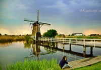 Очаровательные пейзажи в Голландии