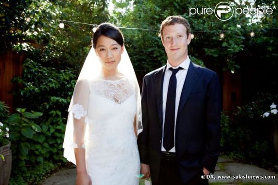 Создатель «Facebook» женился на девушке китайского происхождения 1