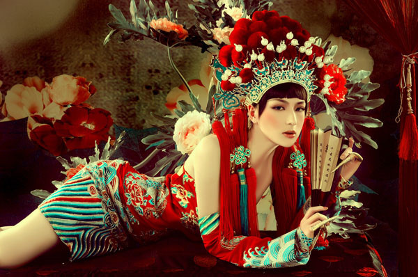 Очаровательные красавицы в древнем китайском стиле 3