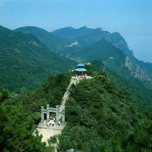 Достопримечательность города Чжэнчжоу: Горы Суншань