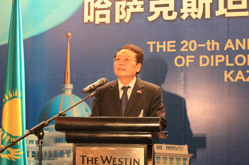 25 мая в Пекине состоялся прием, посвященный 20-й годовщине со дня установления дипотношений между КНР и Казахстаном.