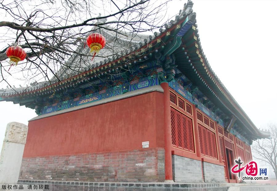 Буддийский храм «Юйшэн Цзяосы» в районе Тунчжоу Пекина