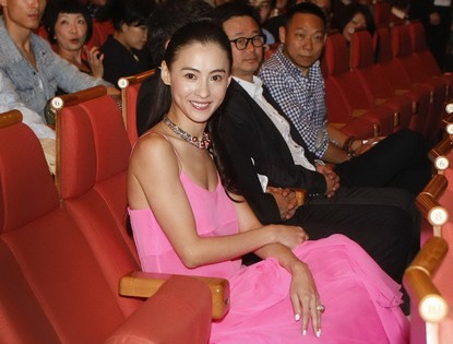 Китайская актриса Чжан Бочжи в Каннах