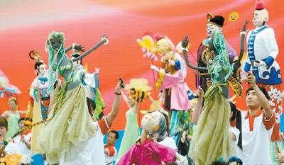 Международный фестиваль театров кукол впервые проходит в Китае1