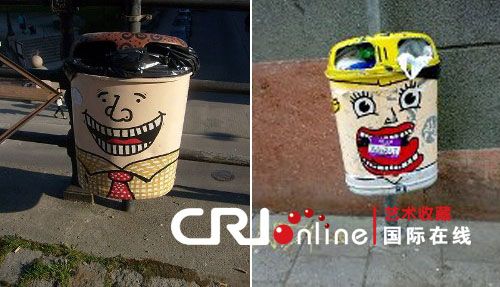 Креативные мусоросборники в разных местах мира