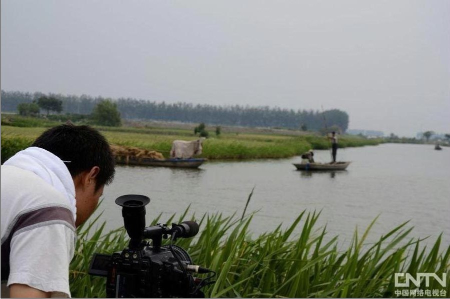 Фото со съемок документального фильма «A bite of China»